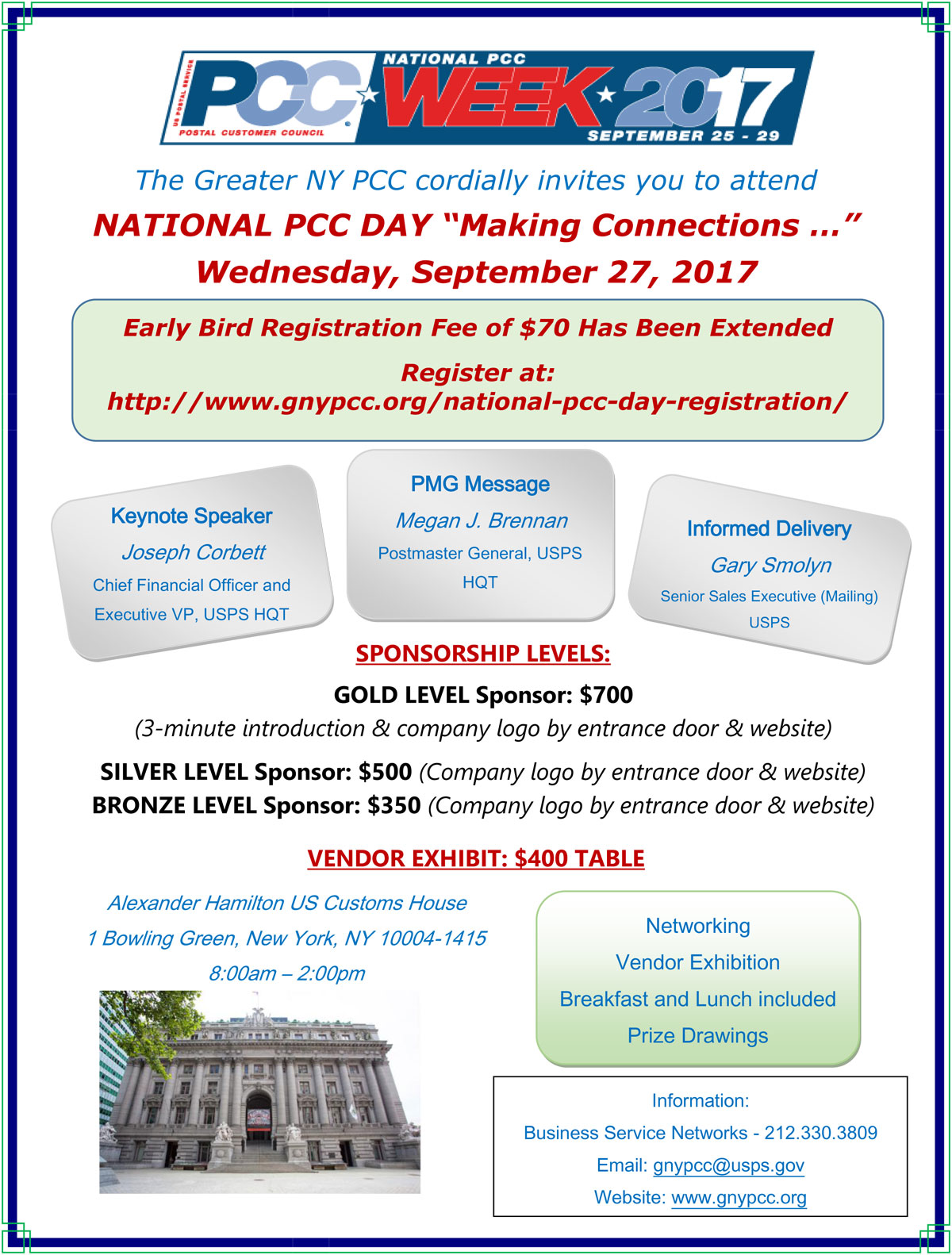 SAVE THE DATE 2017 National PCC Day gnypcc