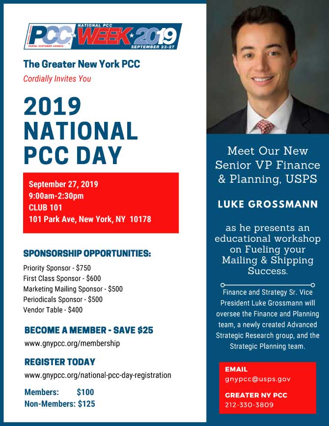 National PCC Day event flyer