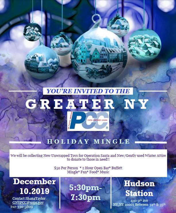 GNYPCC Holiday Party Flyer